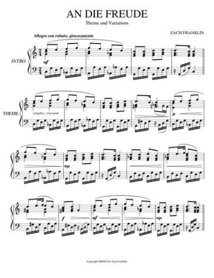  Variations for Piano on 'An die Freude' - A Symphony of Discordant Harmony